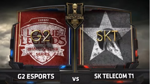 LOL 2017MSI首日 SKT vs G2 全场高光集锦